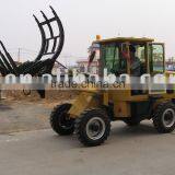 ZL08F Wheel Loader With Grapple Fork (CE-Mark) thumbnail-1