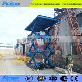 3Tons Capacity 5m Height Stationary Scissor Goods Lift With Big Platform 6*3m thumbnail-6
