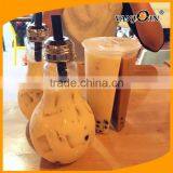 New Style Plastic Clear 3 Flavor Boba Cups Iced Drink Tea Split Cup thumbnail-3