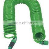 50FT Coil Garden Hose With 2-function Nozzle thumbnail-1