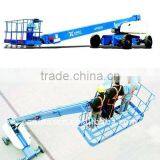 28m Telescopic Boom Self-propelled Aerial Work Platform thumbnail-1