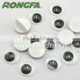 Black Round Plastic Movable Wiggle Eyes for Toy thumbnail-1