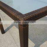 Leisure Rattan Furniture Cheap Wicker Garden Table and Chair (2107+2048) thumbnail-5