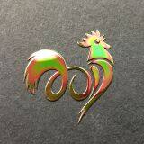 Custom Waterproof New Design Chromatic Metal Nickel Sticker thumbnail-1