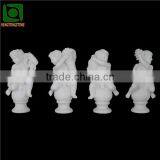 Outdoor White Marble Children Statues thumbnail-1