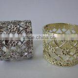 Silver Plated Monogrammed Napkin Ring thumbnail-2