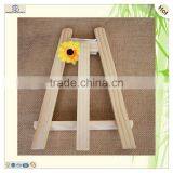 Factory Direct Kids Mini Folding Pine Wood Easel thumbnail-2