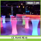 shanghai nightclub event rental commercial acrylic LED bar cocktail table