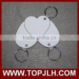 Promotional Gift Personalized Custom Logo Mdf Keychin Keyring thumbnail-4