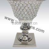 Crystal Candle Holder Stand With Metal , Crystal Tealight Holder Stand thumbnail-3