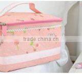 Newest fashion lady's Cosmetic Bag travel handbag makeup bag lovely