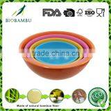 Hot Sales Biodegradable Bamboo Fiber Bowls/dinnerware Bowl Set