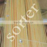 Cream Color String Curtain With Beads Line Curtain thumbnail-1