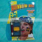 Fans Safe 3 Colors Face Paint With Brush, Customized Football Safety Face Paint With Brush thumbnail-4