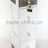 Bathroom Cabinet Chest of Drawer Paulownia Cabinet thumbnail-3