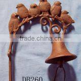 Cast Iron Bird Door Bell Use for Garden thumbnail-1