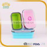 Silicone Collapsible Lunch Box for Kids thumbnail-4