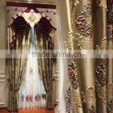 M896 Momoda Luxury Home Decorations French Full Set Curtain With Sheers and Valance Arab Curtain thumbnail-2