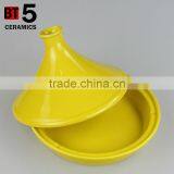 10" Good Quality Colorful Ceramic Tagine Cookware thumbnail-2
