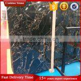 Top Polished Athens Black and Gold Vein Marble thumbnail-4