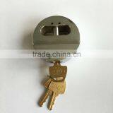 Hidden Shackle Rekeyable Solid Steel Puck Padlocks thumbnail-2