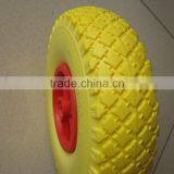 Solid PU Foam Wheel 3.00-4, PU Solid Wheel Barrow Tire 300-4 With Plastic Rim thumbnail-5