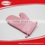 BBQ Kitchen Stripe Cloth With Short Style Silicone Glove thumbnail-2