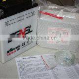 Dry Charged 12V14Ah Lead-acid Motorcycle Battery 12N14-4A thumbnail-1
