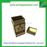 High-end Tea Packaging Box Custom Top and Bottom Box Rigid Set-up Boxes Three Pieces Box Paper Gift Box thumbnail-2