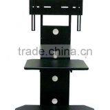 Metal Modern Led Glass Wooden tv Stand thumbnail-1