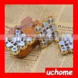 UCHOME 2017 Best Selling Adult Toy Nine Teeth Linkage Fidget Hand Spinner High Quality Stainless Steel Spinner thumbnail-5