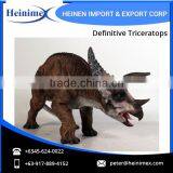 High Quality Amusement Park Equipment Animated Definitve Triceratops thumbnail-6