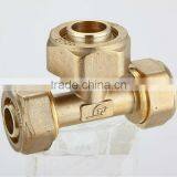 PEX PIPE FITTING REDUCING TEE