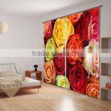 3D Digital Printed Shower Curtain With Matching Window Curtain thumbnail-3