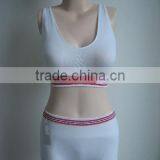 Fashion White Seamless Underwear Set (HB003) thumbnail-1
