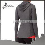 Wholesale Sports Zip up Hoodies Women Jackets Coats thumbnail-2