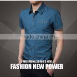 Navy Bule Mens Dress Shirts thumbnail-3