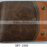 Fashion Men Cowhide Skin Real Leather Purse for Men thumbnail-3