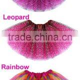 Wholesale Bgirls Glitter Tutu Leopard Tutu Skirts thumbnail-2