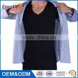 Black t Shirt Using Sweat Armpit Shields thumbnail-6