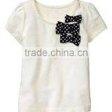LITTLE GIRLS PUFF SLEEVE T SHIRT thumbnail-1