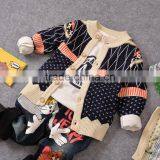 S15308A Fashion Hooded Designs Winter Cardigan Baby Boy Sweater thumbnail-2