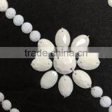 Black Pillow With White Rhinestones,black Decorative Pillow,black Pillow,black Cushion,floor Pillow,black & White Throw thumbnail-2