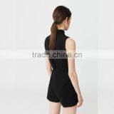 Oriental Design Playsuit Embroidered Western Qipao Business Casual Apparel thumbnail-3