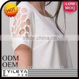 Good Quality Ladies Short Sleeve Blouse Designs thumbnail-1