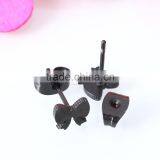 Stainless Steel Bowknot Stud Earring Findings Earring Stud Simple Earring thumbnail-4