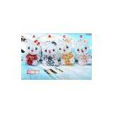 Mixed Crystal Beaded Kitty Cat Charms thumbnail-2