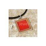 Full Color Printing Epoxy Resin Pendant For for Keychains, Mobilephone Chains thumbnail-1