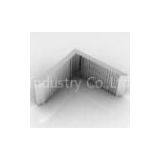 Alloy 6063 / 6061 Aluminum Extrusion Corner for Radiators , Buildings