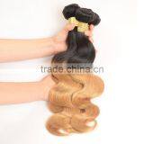 Wholesale Price 1b/27 Color Ombre Hair Weaves , Indian Hair thumbnail-6